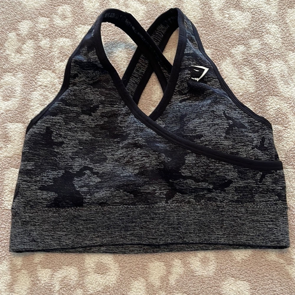 Gumshark Marled Bra Top